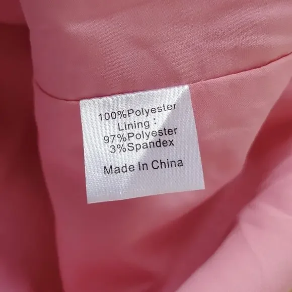 Tuckernuck Jackie Mini Shift Dress Light Pink Bubblegum Tweed Lined Size Small - Picture 9 of 10